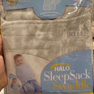 Halo SleepSack Swaddle, Micro-Fleece, 3-6 Months